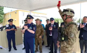 Министр обороны открыл новые объекты военной инфраструктуры в Актюбинской области