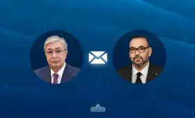 Токаев поздравил короля Марокко с Днем Трона