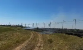 Жара дает о себе знать: в Акмолинской области вспыхнули три пожара