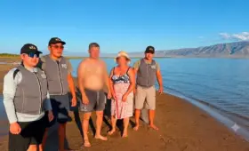 Пропавших туристов нашли на Бухтарминском водохранилище