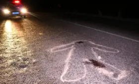 Водитель сбил пешехода на «зебре» в Астане: момент попал на видео
