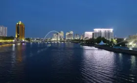 В центре Астаны на неделю ограничат движение авто и пешеходов по мосту Архар