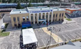 В Туркестанской области введен в эксплуатацию обновленный железнодорожный вокзал «Тюлькубас»
