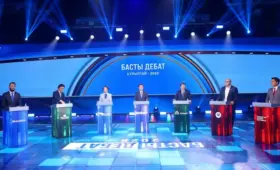 «Әділет» представила программу на финальных теледебатах перед выборами в Курултай