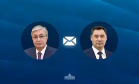 Токаев обратился к президенту и народу Кыргызстана в важный день