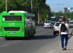 Казахстанцы стали чаще пользоваться автобусами и такси