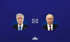 Касым-Жомарт Токаев направил телеграмму президенту России