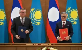 Какие документы подписали Казахстан и Лаос