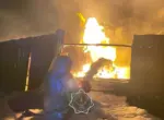 Взрыв газгольдера и сильный пожар: что происходит в Семее
