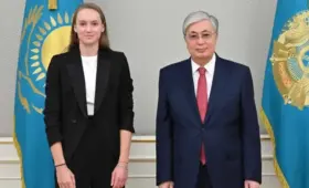 Токаев поздравил Елену Рыбакину с победой на Открытом чемпионате США по теннису