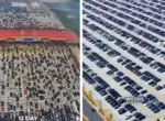 Крупнейшая стокилометровая пробка продолжалась две недели в Китае