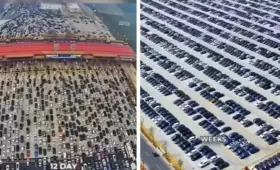 Крупнейшая стокилометровая пробка продолжалась две недели в Китае