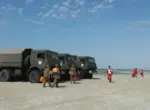 В Туркестан военным самолетом доставили тело офицера, погибшего на Каспии