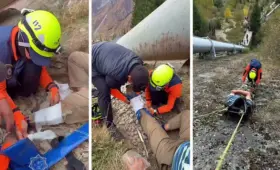 Турист из Китая пострадал во время прогулки в горах Алматы