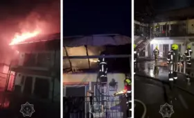 Пожар вспыхнул в двухэтажном здании в Алматы: что известно