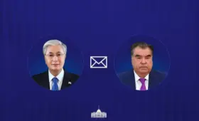 Токаев направил телеграмму президенту Таджикистана