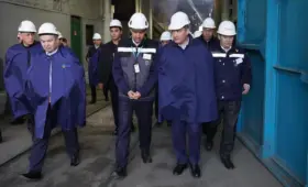 Олжас Бектенов ознакомился с развитием системообразующих предприятий города Балхаша