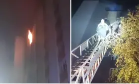 В студенческом общежитии вспыхнул пожар: администрация экстренно эвакуировала жильцов