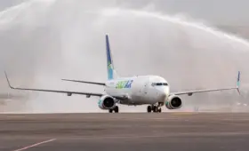 Первый грузовой рейс flydubai прибыл в Алматы: самолет заправила «КМГ-Аэро»