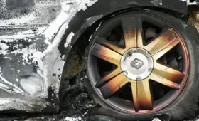 Сразу пять автомобилей сгорели в Астане