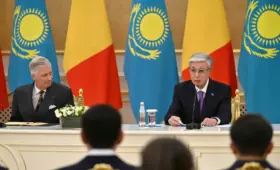 Флаг Казахстана на главной площади Брюсселя и новые соглашения: Токаев рассказал об итогах переговоров