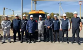 В селах Жидели, Акарал, Кызылжиде, Керимагаш и Сарпылдак области Жетысу подан природный газ