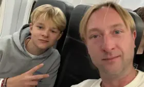 «Саша – настоящий талант»: сын Плющенко показал фотографии с Гран-при в Анкаре и Батуми